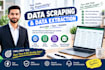 do data scraping and data mining