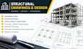 create structural engineering drawing, foundation and framing plans in autocad
