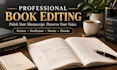 professionally edit and proofread your book or ebook