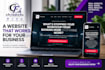 create a professional small business website