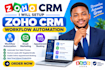 integrate zoho CRM with zapier calendly gmail slack automation