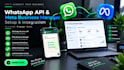 setup meta business verification, whatsapp API, meta bus