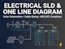 electrical single line diagram sld solar one line diagram schematics