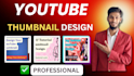design custom youtube thumbnail with ai assisted human image