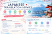 translate and research anything about japan for you