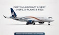 design custom aircraft livery msfs 2024 xplane 12 flight simulator repaint