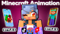 create professional minecraft animation