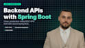build a java spring boot backend or rest api