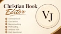 copy edit proofread format christian book memoir self help devotional amazon KDP