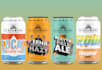 design beer can label and beverage packaging with logo