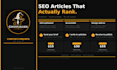 write a SEO optimized blog articles with fast delivery