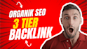 build powerful 3 tier backlinks for SEO ranking