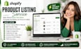 do shopify bulk product upload, csv import product data entry and seo listing