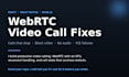 fix webrtc video call issues in react and node js
