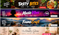 design a professional youtube banner