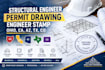 structural engineer permit drawing engineer stamp ohio ca, az, tx, co