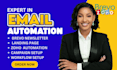 setup  brevo activecampaign zoho mailchimp landing page automation