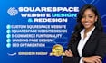 squarespace website design squarespace website redesign square website design