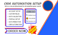 setup crm automation api