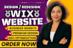 design a responsive wix business website