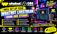 set up your whatnot livestream using obs studio