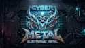 create cyber metal lectronic metal and futuristic logo