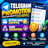 do telegram promotion, active user crypto, user scrapers