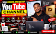 create and setup youtube channel with SEO course and monetization