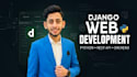 develop a custom django web application with python and rest API