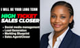 be sales closer sales representative salesperson commission based sales closer