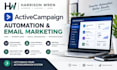 set up high converting activecampaign automation, email sequences and CRM