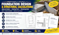do slab on grade foundation plans, retaining walls with structural calculations