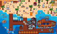 create pixel tileset, pixel tilemap, sprite sheet and   2d pixel game animation