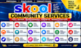 setup skool community skool course and skool community manager