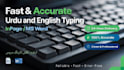 do fast and accurate urdu and english typist work