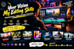 video editing professionally and cinematography