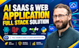 develop custom web application, ai powered software developer for saas ai agents