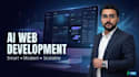 develop an ai web app, ai saas and custom ai software