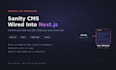 integrate sanity cms into your nextjs,reactjs website