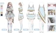 design live2d vtuber model, character design, and vtuber rigging