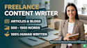 come up with creative and ai free content for dollar 5