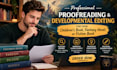 proofread developmental edit children book fantasy novel fiction book editor