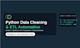 clean and automate your data with a python script