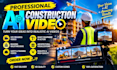 create ai timelapse video for construction and architecture
