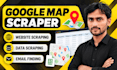 be google map scraper, website data scraper and find email address