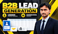 do b2b linkedin lead generation and find email address