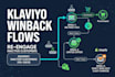 setup klaviyo winback, customer retention and re engagement email flow