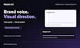 create a brand voice and visual direction guide for your existing brand