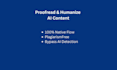 edit proofread and humanize your ai content