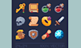 create custom pixel art icon, objects, items for your game